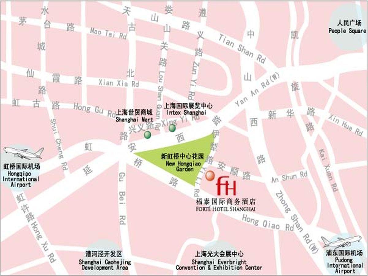 Shanghai Forte Hotel Bagian luar foto
